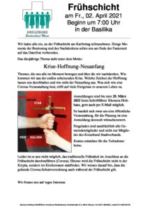 Frühschicht am Karfreitag @ Basilika