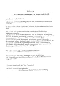 Starke Frauen - freche Weiber @ Rathaus Rheine