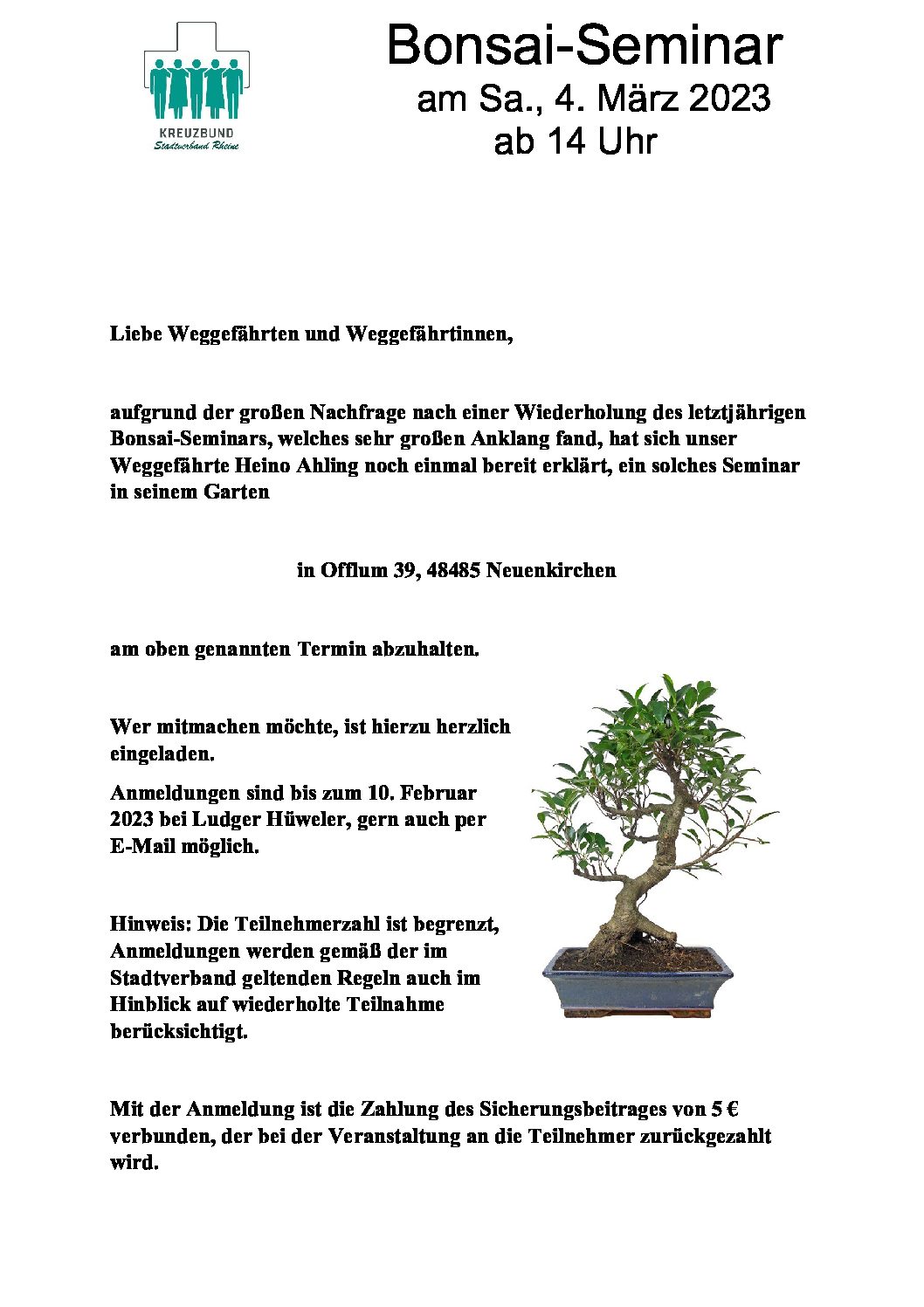 Bonsai-Seminar