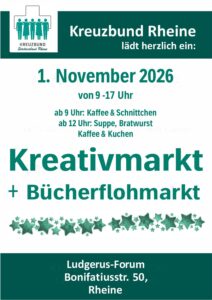Großer KREATIV-MARKT mit Café @ Ludgerus-Forum